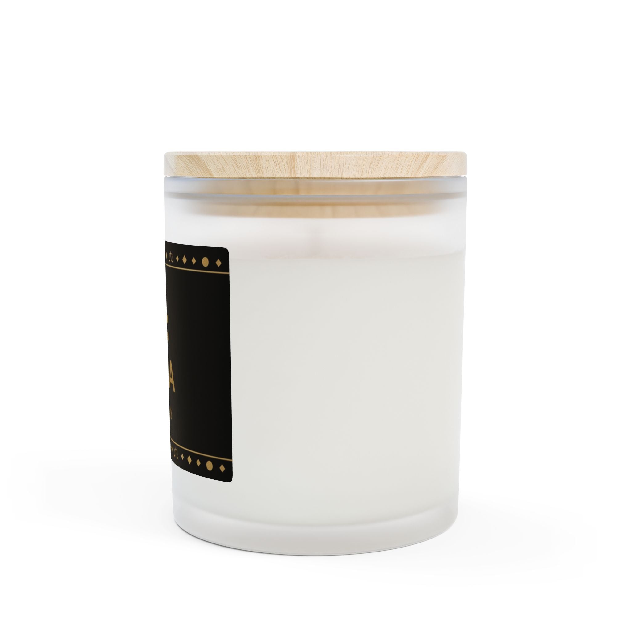 Libra Zodiac Frosted Glass Candle | Humdinger