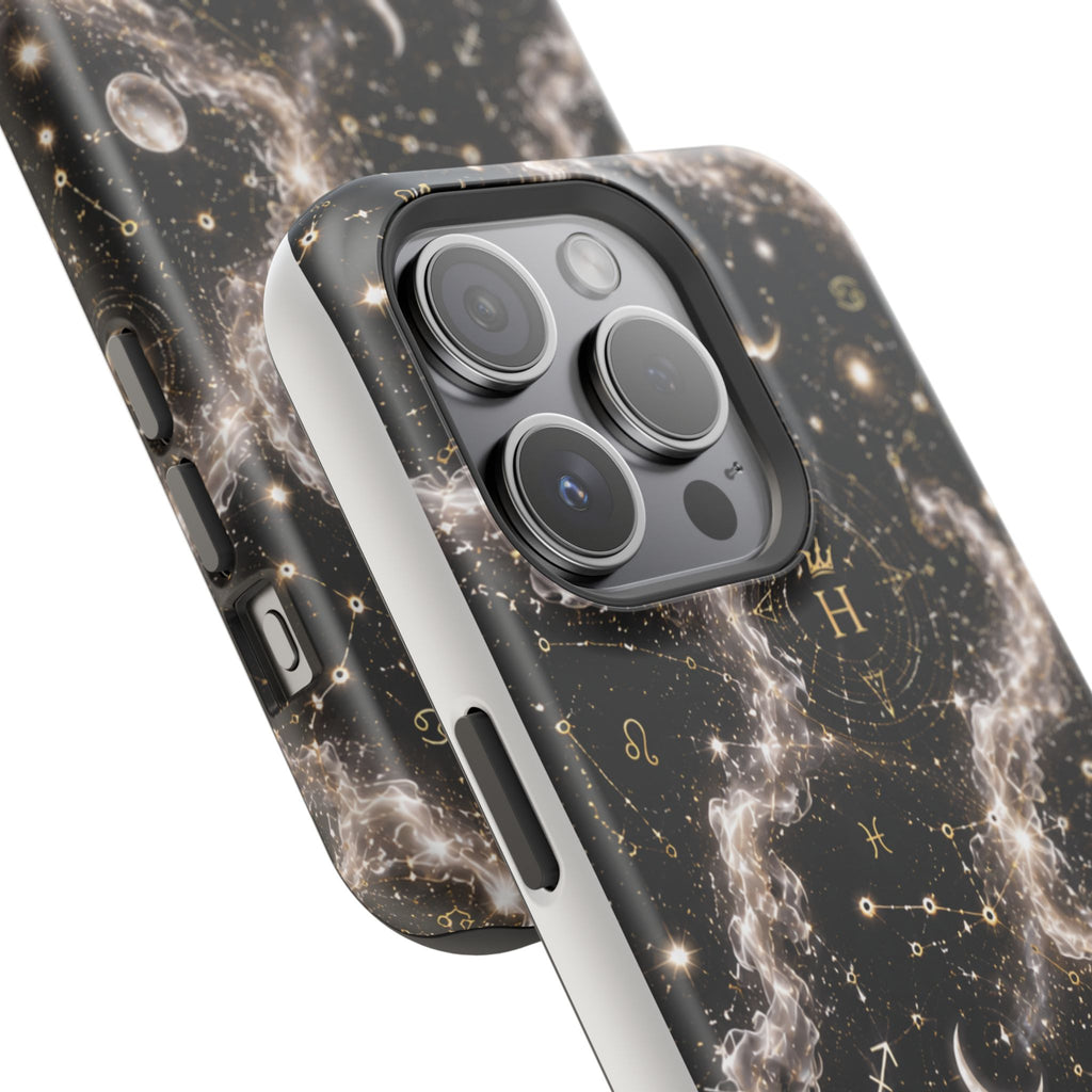 Astrology Galaxy Phone Case — Magnetic Impact-Resistant Cosmic Constellation Design