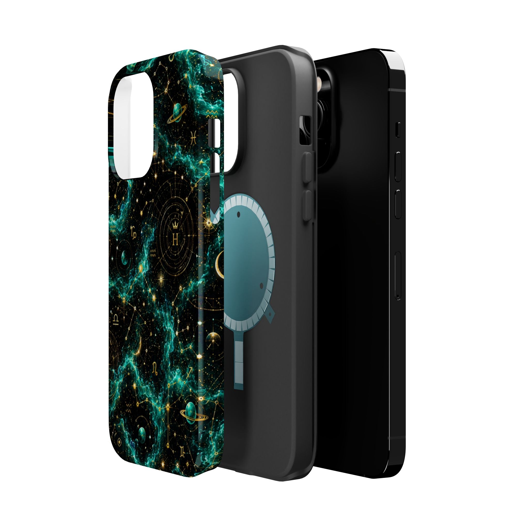 Astrology Nebula Magnetic Impact Phone Case — Zodiac Constellation Design